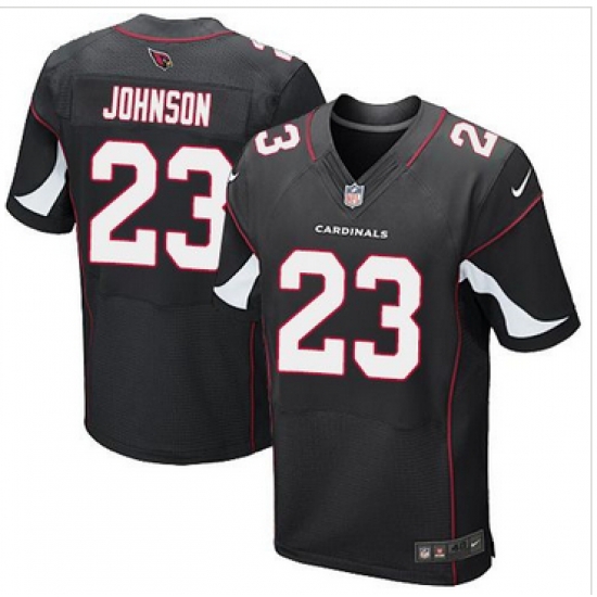 Nike Arizona Cardinals #23 Chris Johnson Black Alternate Mens Stitched NFL Elite Jersey Nike Arizona Cardinals #23 Chris Johnson Black Alternate Mens Stitched NFL Elite Jersey