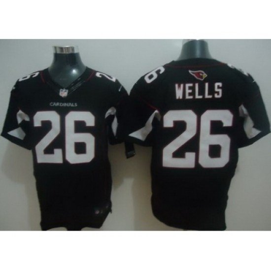 Nike Arizona Cardinals 26 Chris Wells Black Elite NFL Jersey Nike Arizona Cardinals 26 Chris Wells Black Elite NFL Jersey