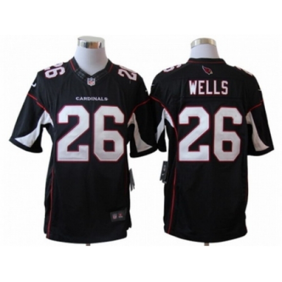 Nike Arizona Cardinals 26 Chris Wells Black Limited NFL Jersey Nike Arizona Cardinals 26 Chris Wells Black Limited NFL Jersey