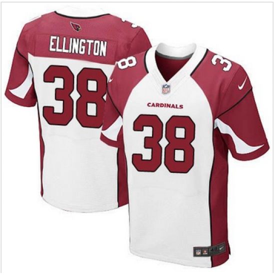 Nike Arizona Cardinals #38 Andre Ellington White Mens Stitched NFL Elite Jersey Nike Arizona Cardinals #38 Andre Ellington White Mens Stitched NFL Elite Jersey