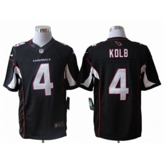 Nike Arizona Cardinals 4 Kevin Kolb Black Limited NFL Jersey Nike Arizona Cardinals 4 Kevin Kolb Black Limited NFL Jersey