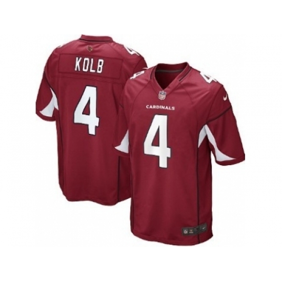 Nike Arizona Cardinals 4 Kevin Kolb red Game NFL Jersey Nike Arizona Cardinals 4 Kevin Kolb red Game NFL Jersey