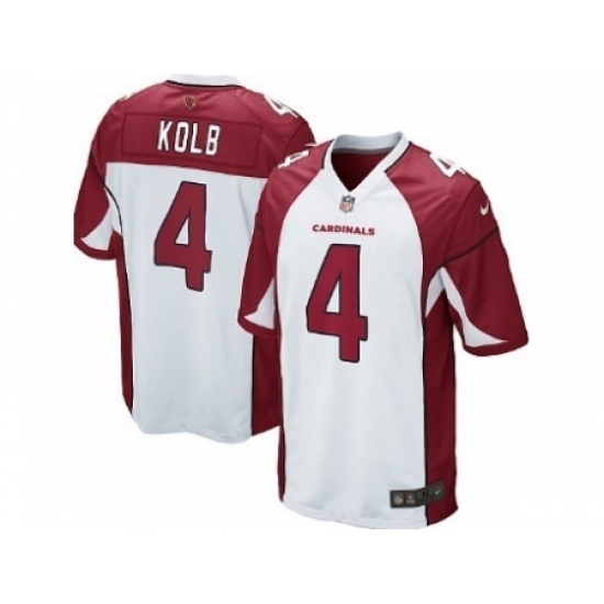 Nike Arizona Cardinals 4 Kevin Kolb white Game NFL Jersey Nike Arizona Cardinals 4 Kevin Kolb white Game NFL Jersey