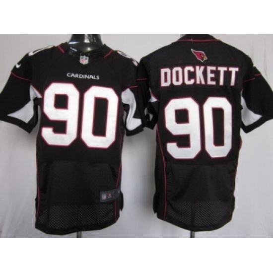 Nike Arizona Cardinals 90 Darnell Dockett Black Elite NFL Jersey Nike Arizona Cardinals 90 Darnell Dockett Black Elite NFL Jersey
