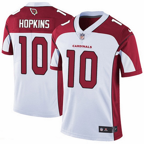 Nike Cardinals 10 DeAndre Hopkins White Men Stitched NFL Vapor Untouchable Limited Jersey Nike Cardinals 10 DeAndre Hopkins White Men Stitched NFL Vapor Untouchable Limited Jersey