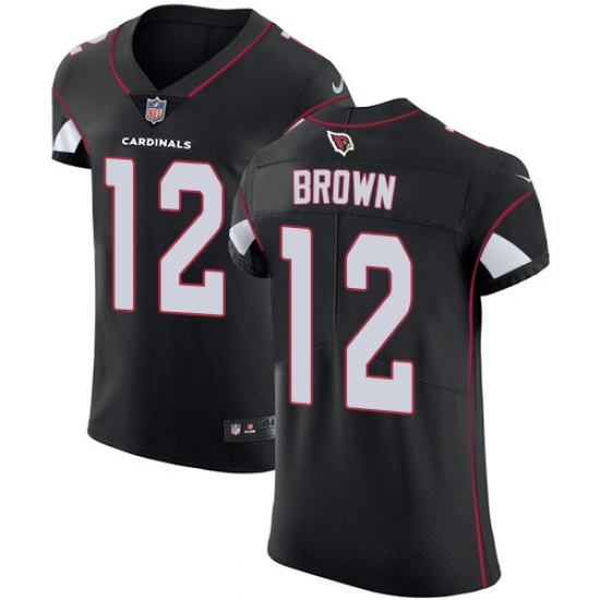 Nike Cardinals #12 John Brown Black Alternate Mens Stitched NFL Vapor Untouchable Elite Jersey Nike Cardinals #12 John Brown Black Alternate Mens Stitched NFL Vapor Untouchable Elite Jersey