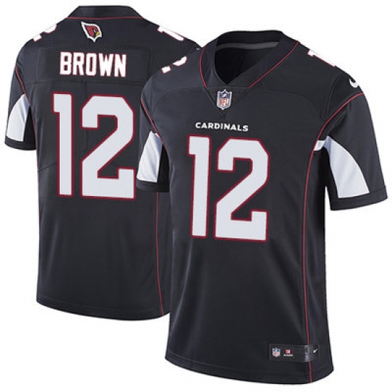 Nike Cardinals #12 John Brown Black Alternate Mens Stitched NFL Vapor Untouchable Limited Jersey Nike Cardinals #12 John Brown Black Alternate Mens Stitched NFL Vapor Untouchable Limited Jersey
