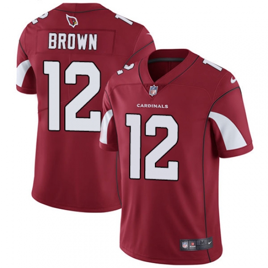 Nike Cardinals #12 John Brown Red Team Color Mens Stitched NFL Vapor Untouchable Limited Jersey Nike Cardinals #12 John Brown Red Team Color Mens Stitched NFL Vapor Untouchable Limited Jersey