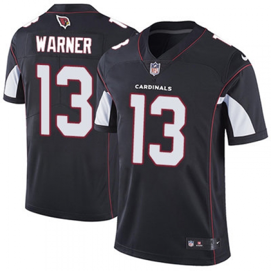 Nike Cardinals #13 Kurt Warner Black Alternate Mens Stitched NFL Vapor Untouchable Limited Jersey Nike Cardinals #13 Kurt Warner Black Alternate Mens Stitched NFL Vapor Untouchable Limited Jersey