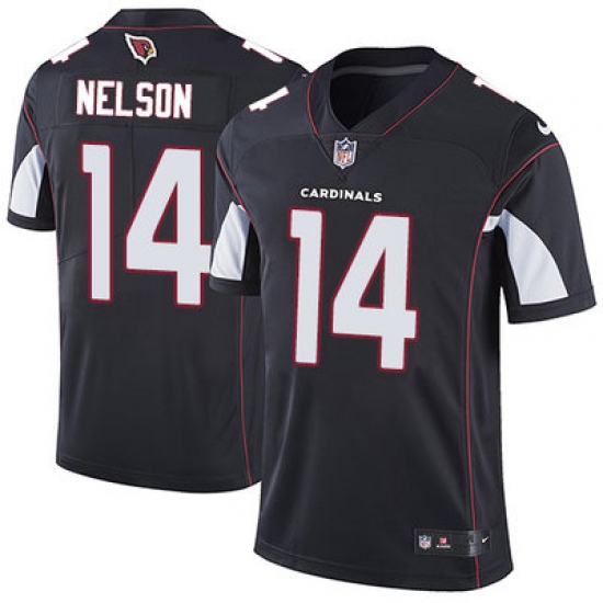 Nike Cardinals #14 J J Nelson Black Alternate Mens Stitched NFL Vapor Untouchable Limited Jersey Nike Cardinals #14 J J Nelson Black Alternate Mens Stitched NFL Vapor Untouchable Limited Jersey
