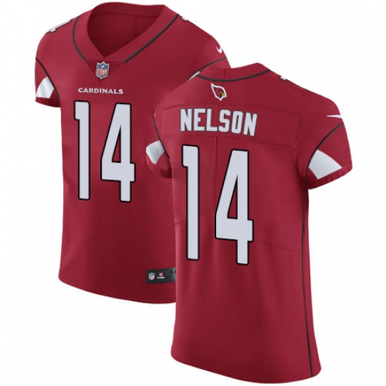 Nike Cardinals #14 J J Nelson Red Team Color Mens Stitched NFL Vapor Untouchable Elite Jersey Nike Cardinals #14 J J Nelson Red Team Color Mens Stitched NFL Vapor Untouchable Elite Jersey