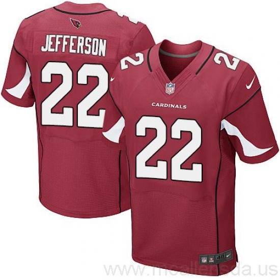 Nike Cardinals #22 Tony Jefferson Red Team Color Mens Stitched NFL Elite Jersey Nike Cardinals #22 Tony Jefferson Red Team Color Mens Stitched NFL Elite Jersey