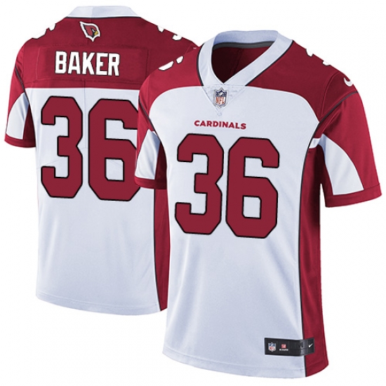 Nike Cardinals #36 Budda Baker White Mens Stitched NFL Vapor Untouchable Limited Jersey Nike Cardinals #36 Budda Baker White Mens Stitched NFL Vapor Untouchable Limited Jersey