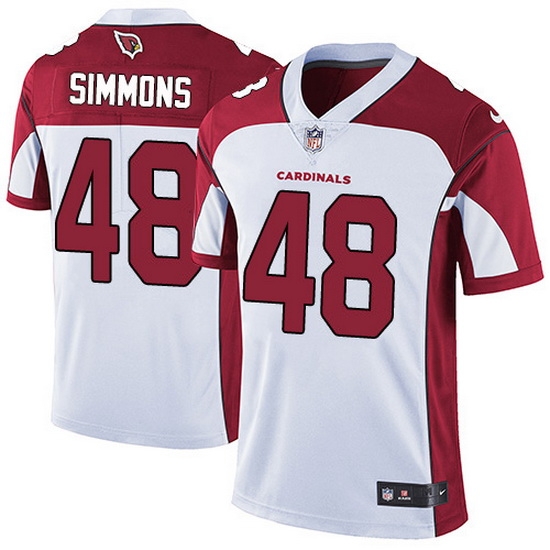 Nike Cardinals 48 Isaiah Simmons White Men Stitched NFL Vapor Untouchable Limited Jersey Nike Cardinals 48 Isaiah Simmons White Men Stitched NFL Vapor Untouchable Limited Jersey