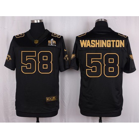 Nike Cardinals #58 Daryl Washington Pro Line Black Gold Collection Mens Stitched NFL Elite Jersey Nike Cardinals #58 Daryl Washington Pro Line Black Gold Collection Mens Stitched NFL Elite Jersey