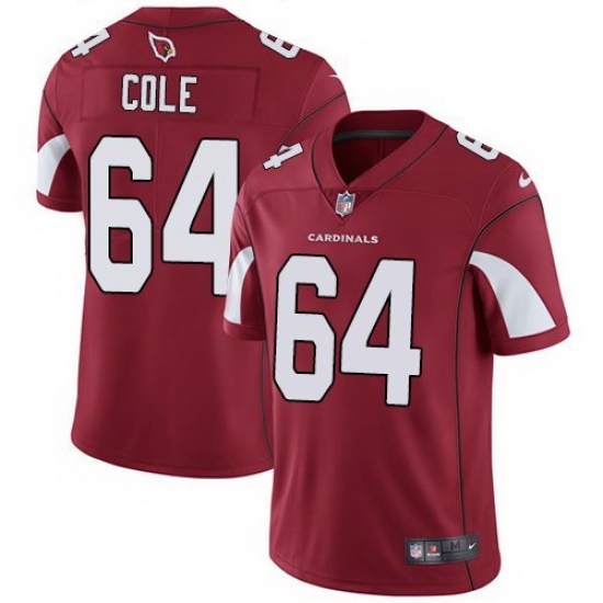 Nike Cardinals 64 Mason Cole Red Vapor Untouchable Limited Jersey Nike Cardinals 64 Mason Cole Red Vapor Untouchable Limited Jersey