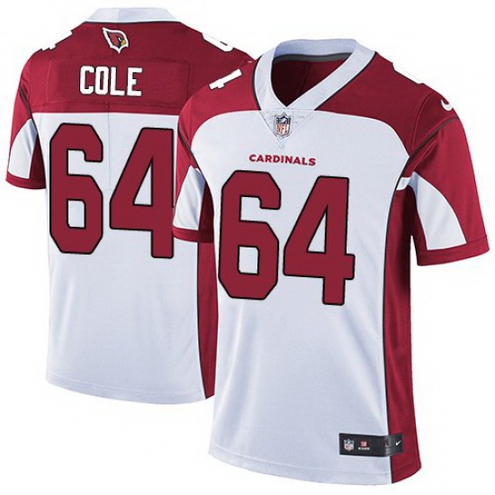 Nike Cardinals 64 Mason Cole White Vapor Untouchable Limited Jersey Nike Cardinals 64 Mason Cole White Vapor Untouchable Limited Jersey