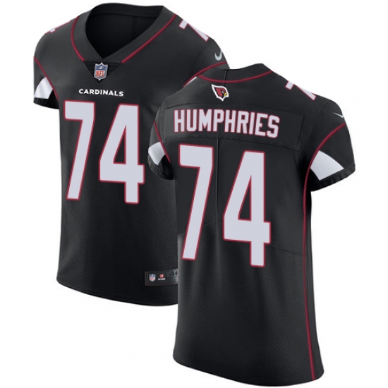 Nike Cardinals #74 D J Humphries Black Alternate Mens Stitched NFL Vapor Untouchable Elite Jersey Nike Cardinals #74 D J Humphries Black Alternate Mens Stitched NFL Vapor Untouchable Elite Jersey