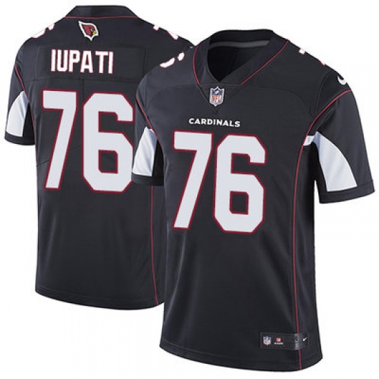 Nike Cardinals #76 Mike Iupati Black Alternate Mens Stitched NFL Vapor Untouchable Limited Jersey Nike Cardinals #76 Mike Iupati Black Alternate Mens Stitched NFL Vapor Untouchable Limited Jersey