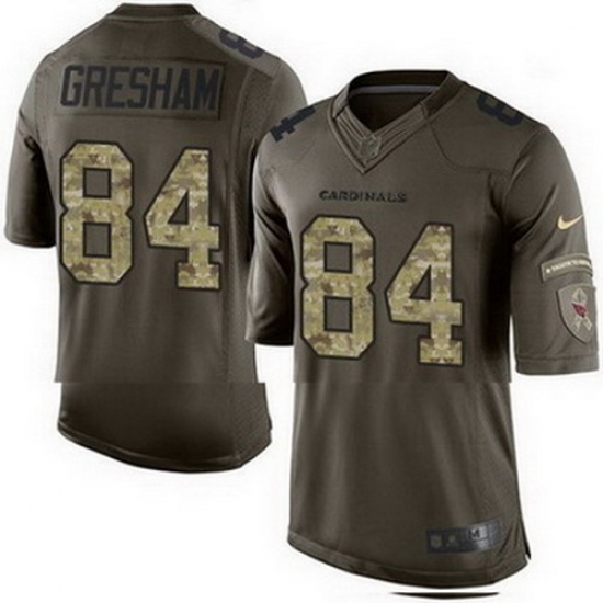 Nike Cardinals #84 Jermaine Gresham Green Mens Stitched NFL Limited Salute to Service Jersey Nike Cardinals #84 Jermaine Gresham Green Mens Stitched NFL Limited Salute to Service Jersey