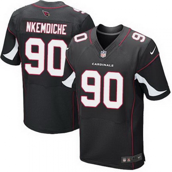 Nike Cardinals #90 Robert Nkemdiche Black Alternate Mens Stitched NFL Elite Jersey Nike Cardinals #90 Robert Nkemdiche Black Alternate Mens Stitched NFL Elite Jersey