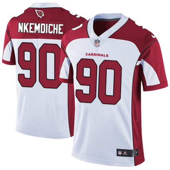 Nike Cardinals #90 Robert Nkemdiche White Mens Stitched NFL Vapor Untouchable Limited Jersey Nike Cardinals #90 Robert Nkemdiche White Mens Stitched NFL Vapor Untouchable Limited Jersey