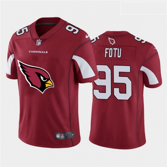 Nike Cardinals 95 Leki Fotu Red Team Big Logo Vapor Untouchable Limited Jersey Nike Cardinals 95 Leki Fotu Red Team Big Logo Vapor Untouchable Limited Jersey