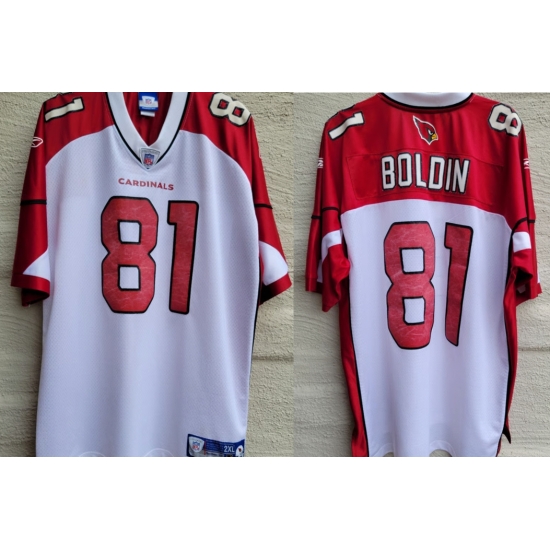 Reebok NFL Arizona Cardinals #81 Anquan Boldin White Stitched Football Jersey Reebok NFL Arizona Cardinals #81 Anquan Boldin White Stitched Football Jersey