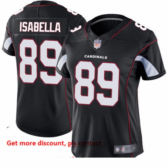 Cardinals 89 Andy Isabella Black Alternate Women Stitched Football Vapor Untouchable Limited Jersey Cardinals 89 Andy Isabella Black Alternate Women Stitched Football Vapor Untouchable Limited Jersey