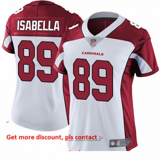 Cardinals 89 Andy Isabella White Women Stitched Football Vapor Untouchable Limited Jersey Cardinals 89 Andy Isabella White Women Stitched Football Vapor Untouchable Limited Jersey