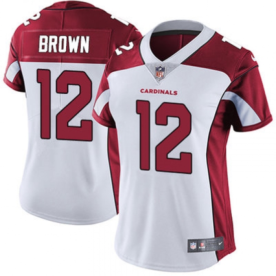 Nike Cardinals #12 John Brown White Womens Stitched NFL Vapor Untouchable Limited Jersey Nike Cardinals #12 John Brown White Womens Stitched NFL Vapor Untouchable Limited Jersey