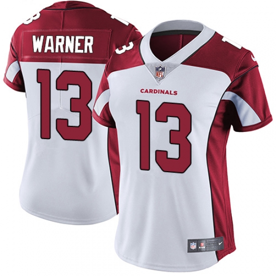 Nike Cardinals #13 Kurt Warner White Womens Stitched NFL Vapor Untouchable Limited Jersey Nike Cardinals #13 Kurt Warner White Womens Stitched NFL Vapor Untouchable Limited Jersey
