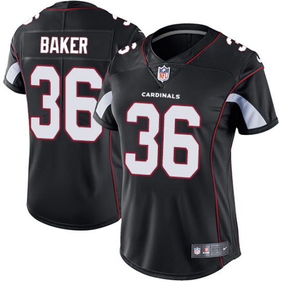 Nike Cardinals #36 Budda Baker Black Alternate Womens Stitched NFL Vapor Untouchable Limited Jersey Nike Cardinals #36 Budda Baker Black Alternate Womens Stitched NFL Vapor Untouchable Limited Jersey