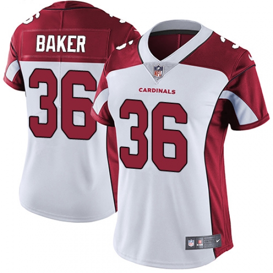 Nike Cardinals #36 Budda Baker White Womens Stitched NFL Vapor Untouchable Limited Jersey Nike Cardinals #36 Budda Baker White Womens Stitched NFL Vapor Untouchable Limited Jersey