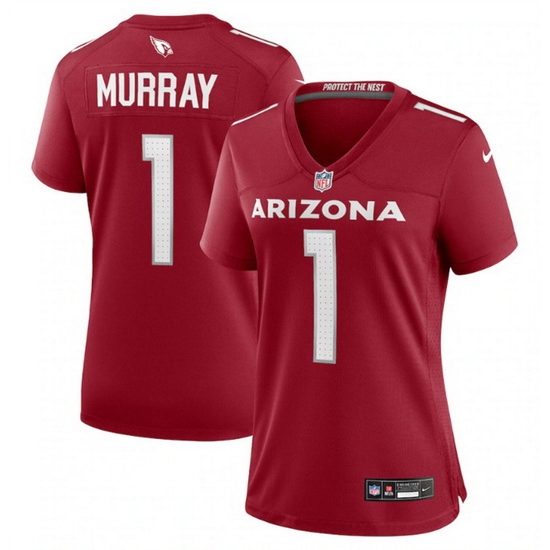Women Arizona Cardinals 1 Kyler Murray New Red Stitched Game Jersey Women Arizona Cardinals 1 Kyler Murray New Red Stitched Game Jersey