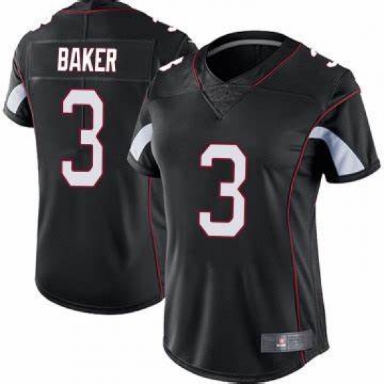 Women Arizona Cardinals #3 Budda Baker Black Vapor limited Jersey Women Arizona Cardinals #3 Budda Baker Black Vapor limited Jersey