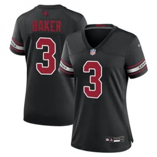 Women Arizona Cardinals Budda Baker #3 Black 2024 F U S E Vapor Untouchable Limited Stitched Women Arizona Cardinals Budda Baker #3 Black 2024 F U S E Vapor Untouchable Limited Stitched
