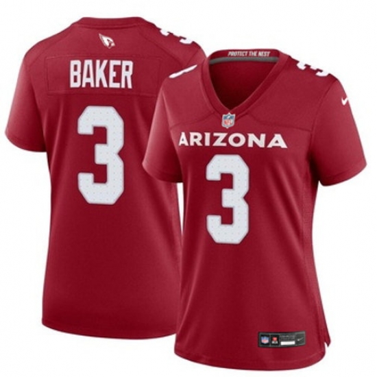 Women Arizona Cardinals Budda Baker #3 Red 2024 F U S E Vapor Untouchable Limited Stitched Women Arizona Cardinals Budda Baker #3 Red 2024 F U S E Vapor Untouchable Limited Stitched