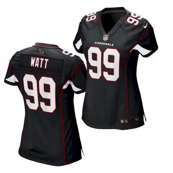 Women u2019s Arizona Cardinals 99 J J Watt Black 2021 Jersey Women u2019s Arizona Cardinals 99 J J Watt Black 2021 Jersey