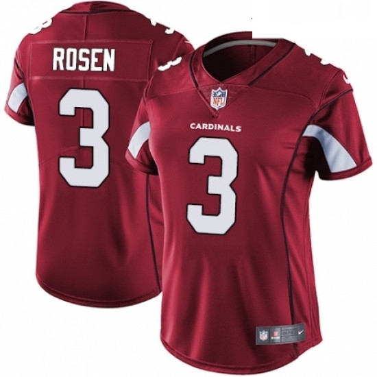 Womens Nike Arizona Cardinals 3 Josh Rosen Red Team Color Vapor Untouchable Limited Player NFL Jersey Womens Nike Arizona Cardinals 3 Josh Rosen Red Team Color Vapor Untouchable Limited Player NFL Jersey