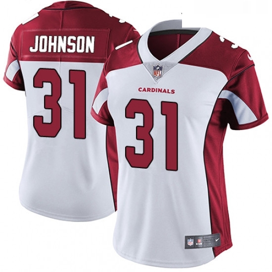 Womens Nike Arizona Cardinals 31 David Johnson White Vapor Untouchable Limited Player NFL Jersey Womens Nike Arizona Cardinals 31 David Johnson White Vapor Untouchable Limited Player NFL Jersey