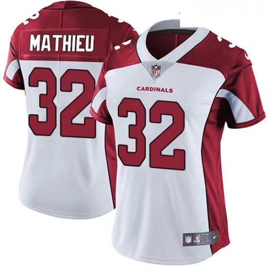 Womens Nike Arizona Cardinals 32 Tyrann Mathieu Elite White NFL Jersey Womens Nike Arizona Cardinals 32 Tyrann Mathieu Elite White NFL Jersey