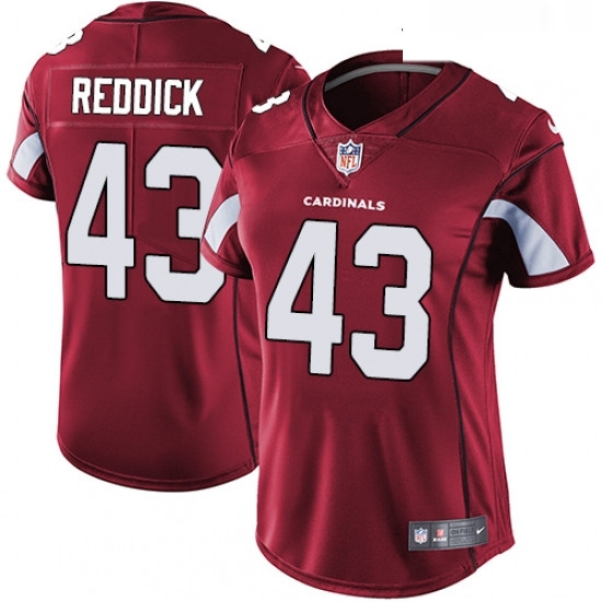 Womens Nike Arizona Cardinals 43 Haason Reddick Elite Red Team Color NFL Jersey Womens Nike Arizona Cardinals 43 Haason Reddick Elite Red Team Color NFL Jersey