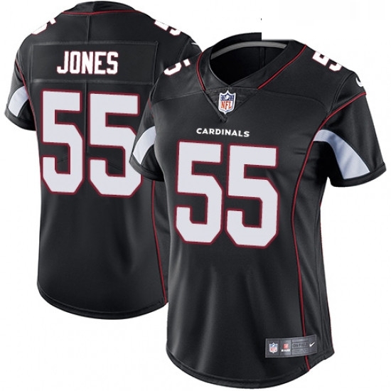 Womens Nike Arizona Cardinals 55 Chandler Jones Black Alternate Vapor Untouchable Limited Player NFL Jersey Womens Nike Arizona Cardinals 55 Chandler Jones Black Alternate Vapor Untouchable Limited Player NFL Jersey