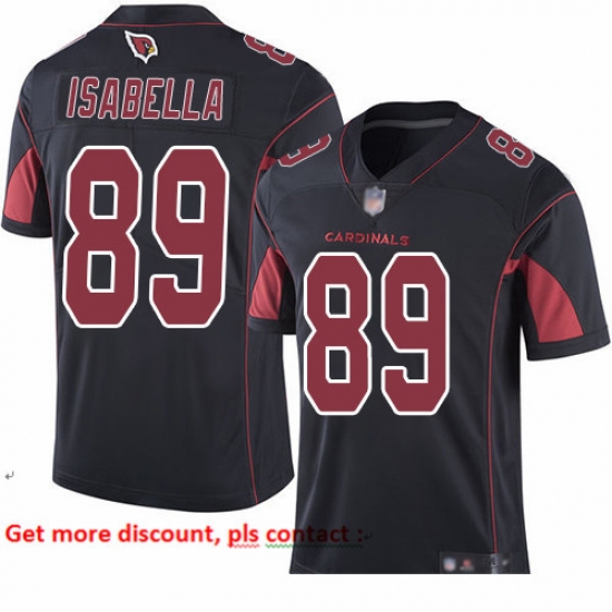Cardinals 89 Andy Isabella Black Youth Stitched Football Limited Rush Jersey Cardinals 89 Andy Isabella Black Youth Stitched Football Limited Rush Jersey