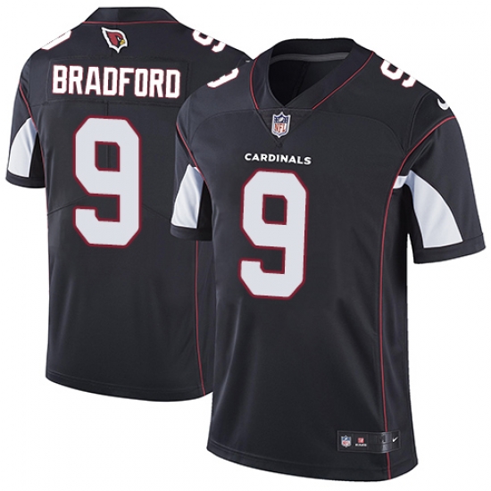 Nike Cardinals #9 Sam Bradford Black Alternate Youth Stitched NFL Vapor Untouchable Limited Jersey Nike Cardinals #9 Sam Bradford Black Alternate Youth Stitched NFL Vapor Untouchable Limited Jersey