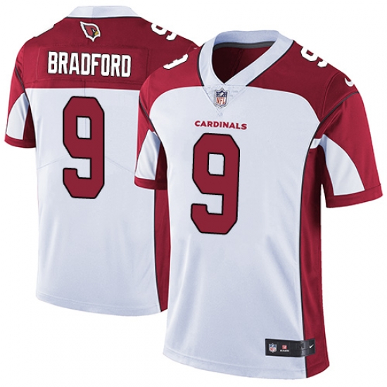 Nike Cardinals #9 Sam Bradford White Youth Stitched NFL Vapor Untouchable Limited Jersey Nike Cardinals #9 Sam Bradford White Youth Stitched NFL Vapor Untouchable Limited Jersey
