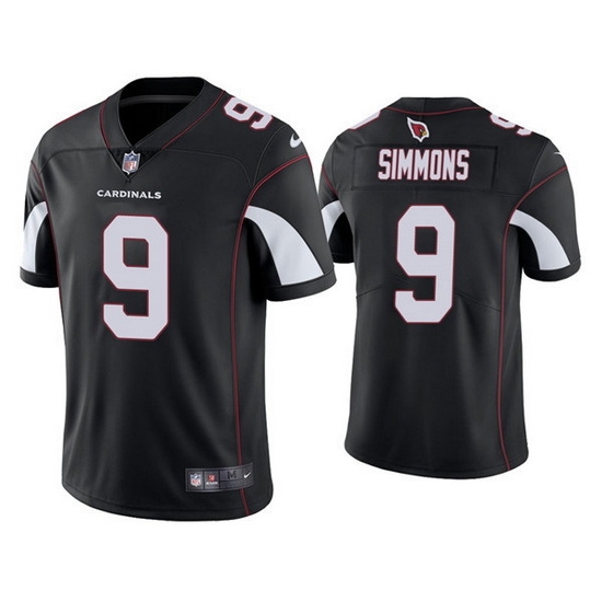 Youth Arizona Cardinals 9 Isaiah Simmons Black Vapor Untouchable Limited Stitched Jersey 
