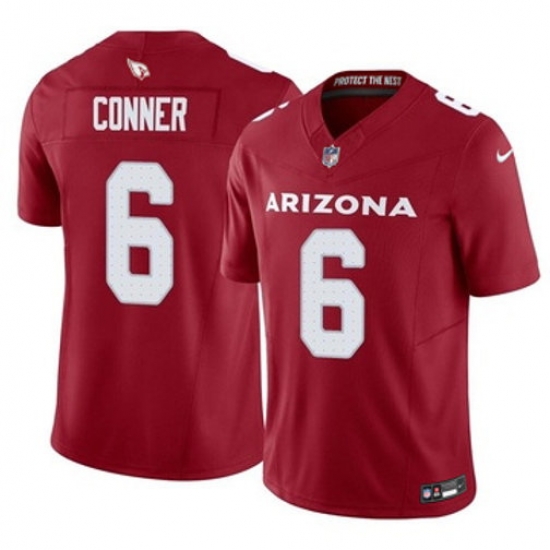 Youth Arizona Cardinals James Conner #6 Red 2024 F U S E Vapor Untouchable Limited Stitched Youth Arizona Cardinals James Conner #6 Red 2024 F U S E Vapor Untouchable Limited Stitched