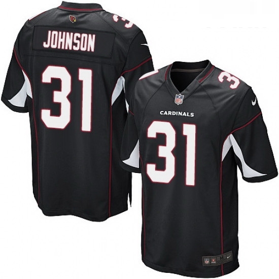 Youth Nike Arizona Cardinals 31 David Johnson Game Black Alternate NFL Jersey Youth Nike Arizona Cardinals 31 David Johnson Game Black Alternate NFL Jersey